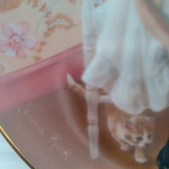 Vintage Plate by Sandra Kuck Days Gone By Collection - Picture 3 of 6